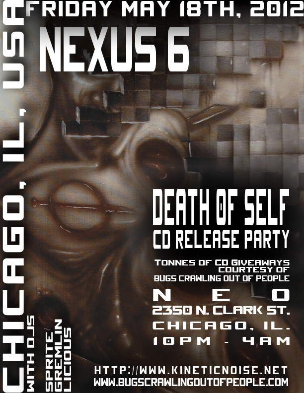 death of self cd release party @ kinetic noise