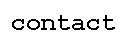 contact